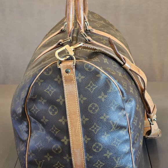 Auth LOUIS VUITTON Monogram Keepall Bandouliere 50 (with shoulder strap) - Picture 6 of 12